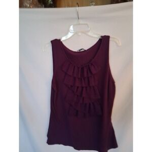Womans Purple Chadwick Large Tank Top